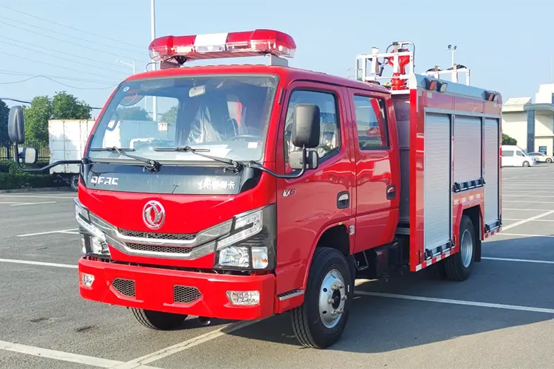 粉末消火剤複合消防車