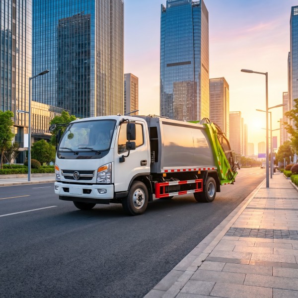 耐久性と強力なカスタマイズされた中国のゴミ収集車