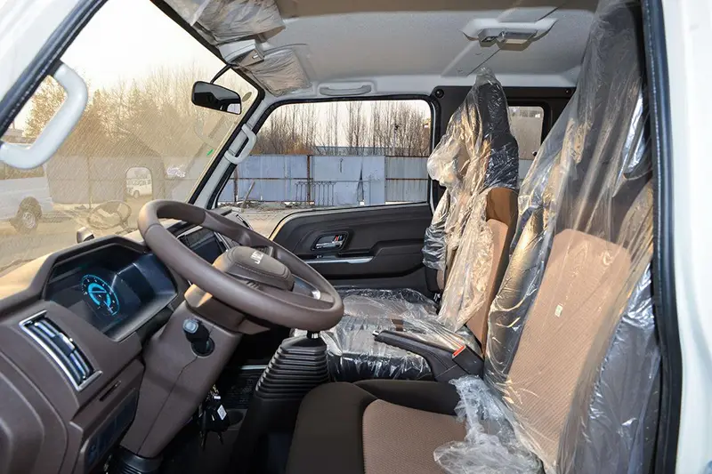 Flatbed Truck with Side Boards