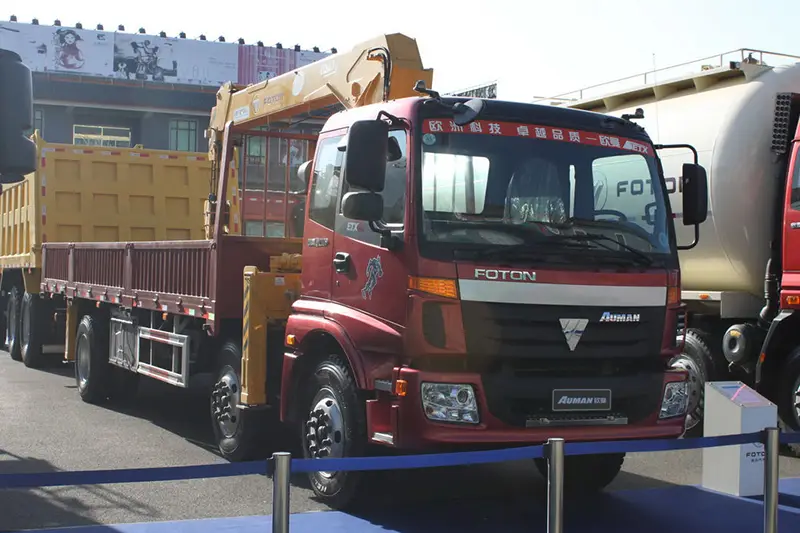 Truck with Crane