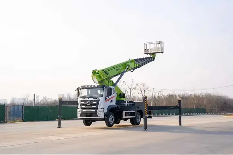 45m Aerial Manlift Work Platform Truck