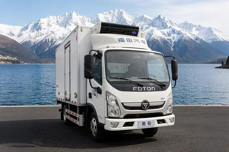 医療用ワクチン冷蔵トラック